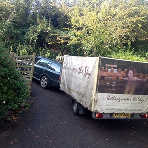 Pre-loved hot tub near Bath, October 2014